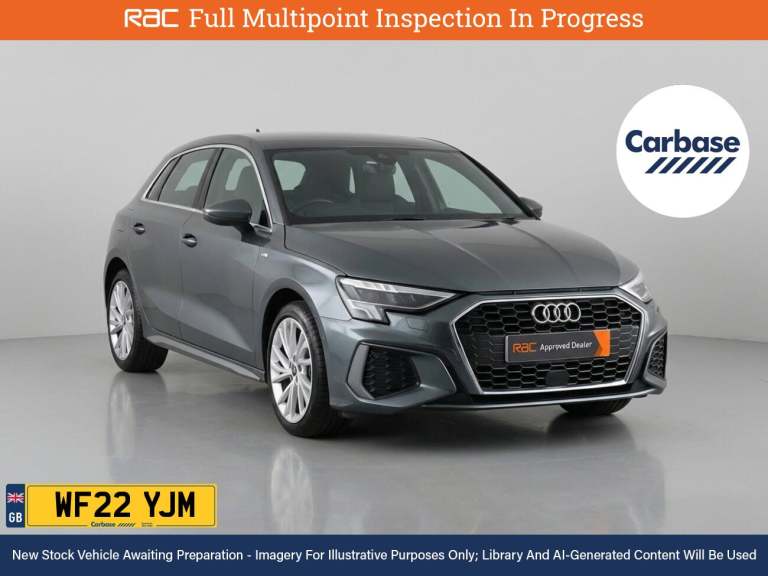 2022 Audi A3 1.4 TFSIe 40 S line Sportback 5dr Petrol Plug-in Hybrid S Tronic Euro 6 (s/ Hatchbac...