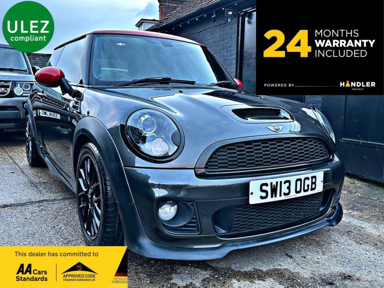 2013 MINI Hatch 1.6 John Cooper Works Euro 5 (s/s) 3dr HATCHBACK Petrol Manual