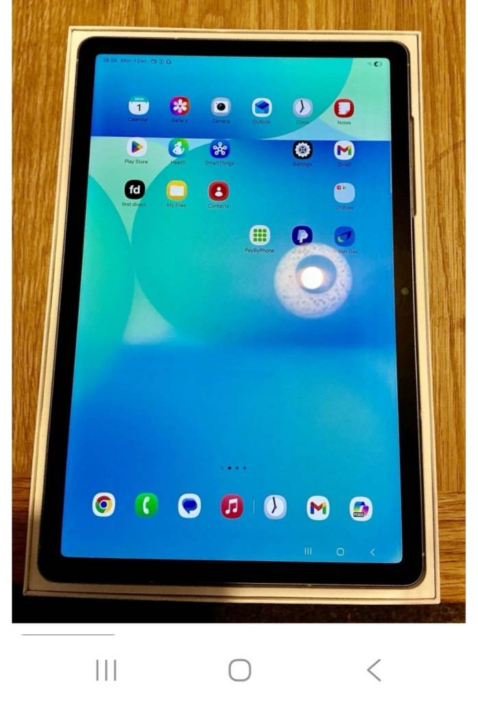 Samsung S10 FE tablet