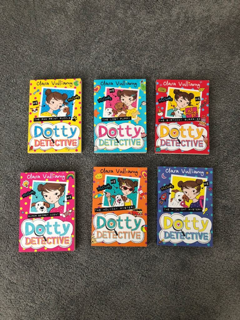 Dotty detective books x6