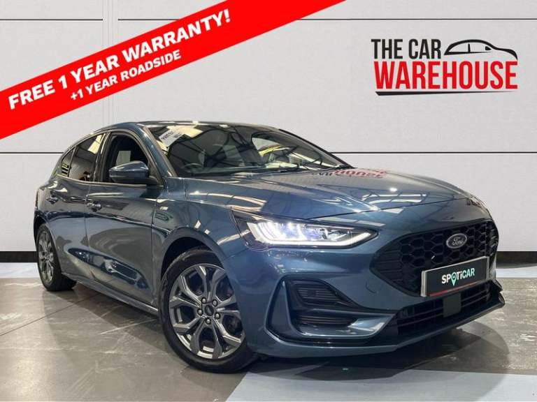 2023 Ford Focus 1.0 EcoBoost Hybrid mHEV 155 ST-Line Edition 5dr Manual Hatchback Petrol Manual