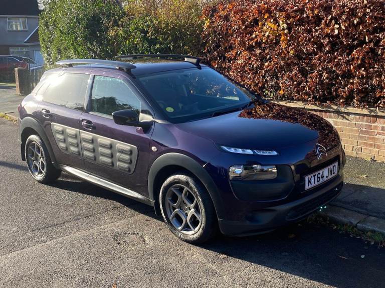 2015 Citroen C4 Cactus 1.6 BlueHDI Feel, Euro 6, Diesel, ULEZ Compliant, Purple, 56,500 Miles