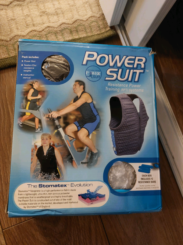 Brand new power suit vest adults with weights