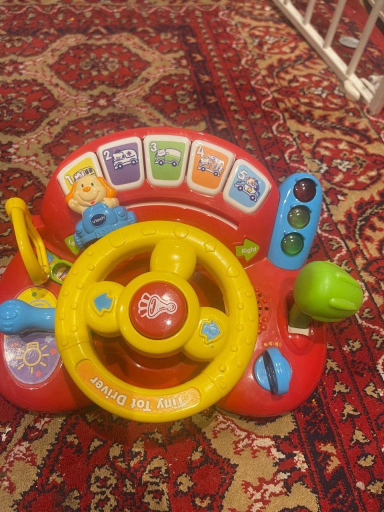 VTech Tiny Tot Driver Activity Toy – Good Condition