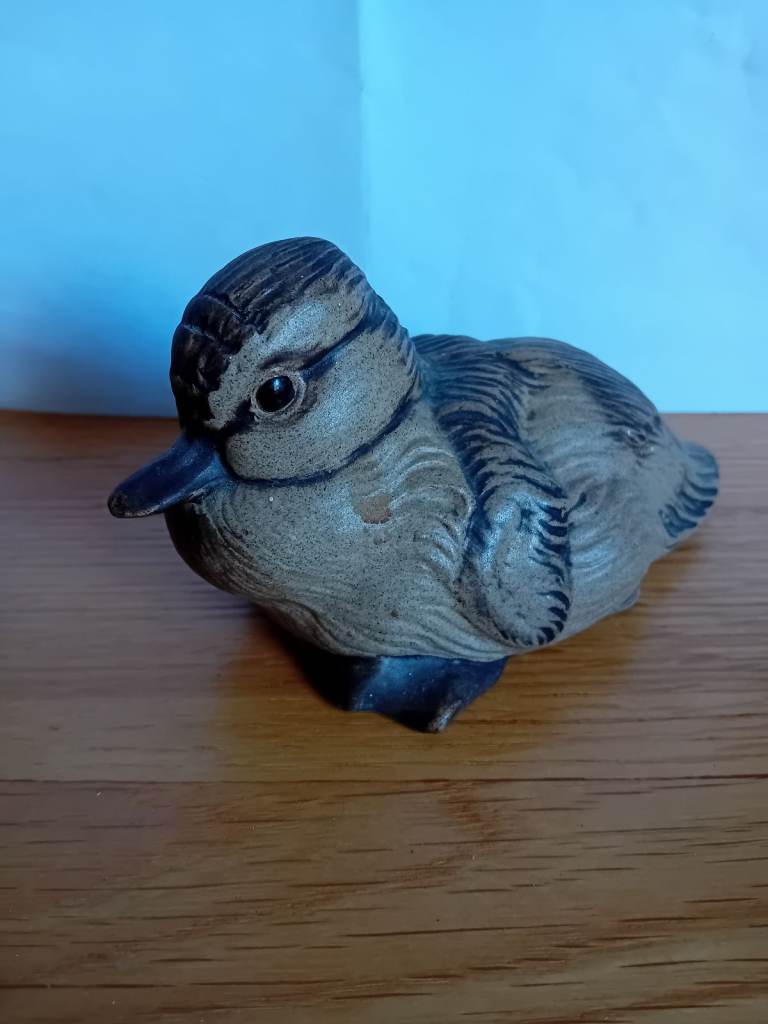 Poole stoneware pottery Duckling