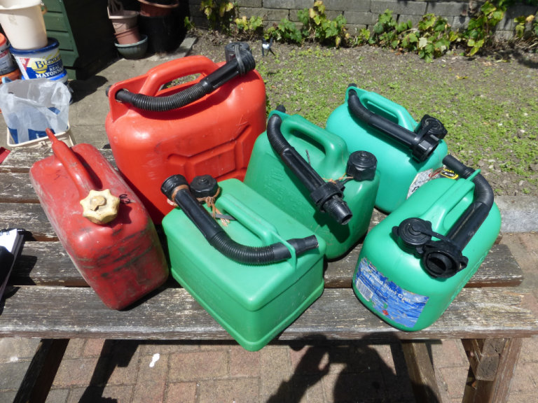 Fuel Cans 5 & 10 Litre. 