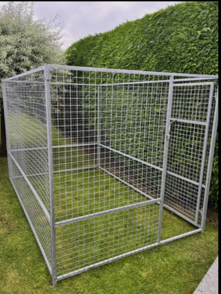 XXL GALVANISED DOG PEN CAN DELIVER RUN KENNEL CAGE 