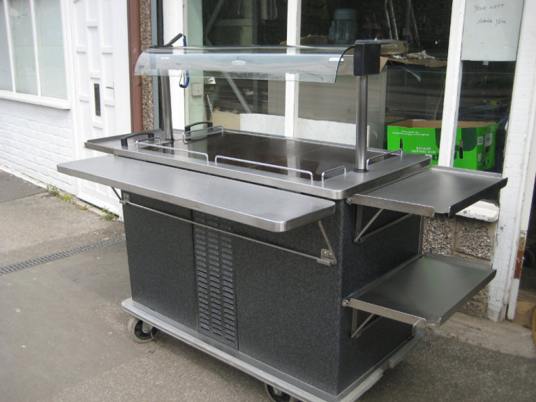 Catering equipment, Moffet hot and cold food server /hostess trolley. 