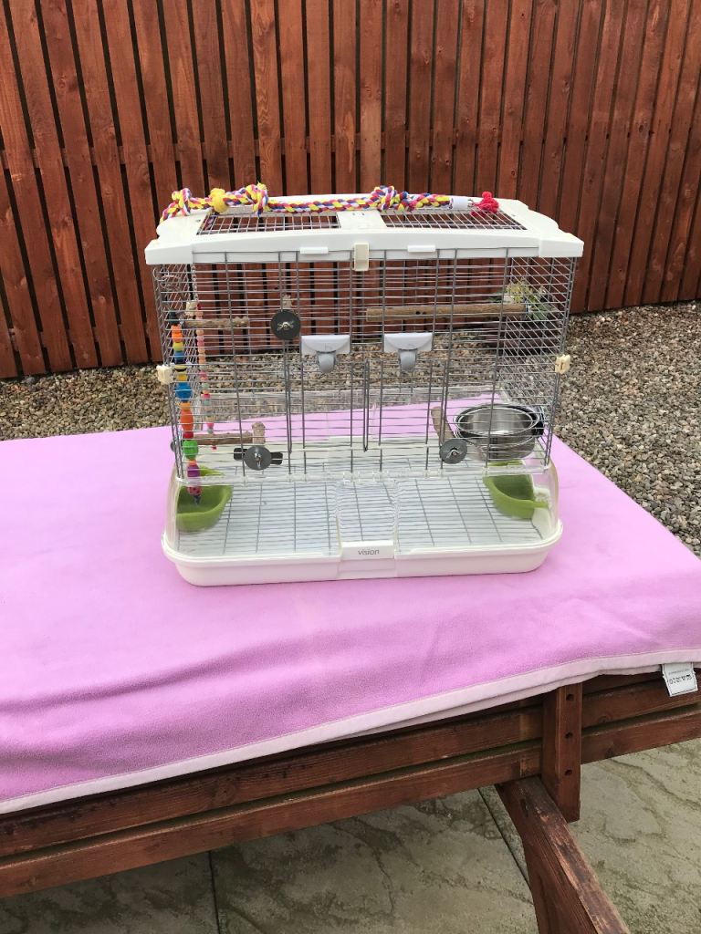 Bird cage largest size Hagen vision with perching