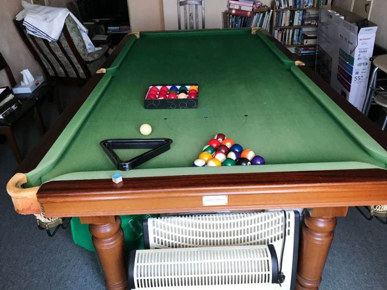 Snooker Table Slate Bed 8ft x 4ft