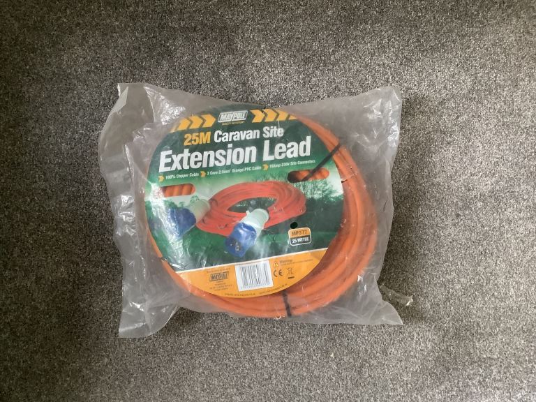 ** REDUCED ** Maypole 25m Caravan/Camper Extension Lead