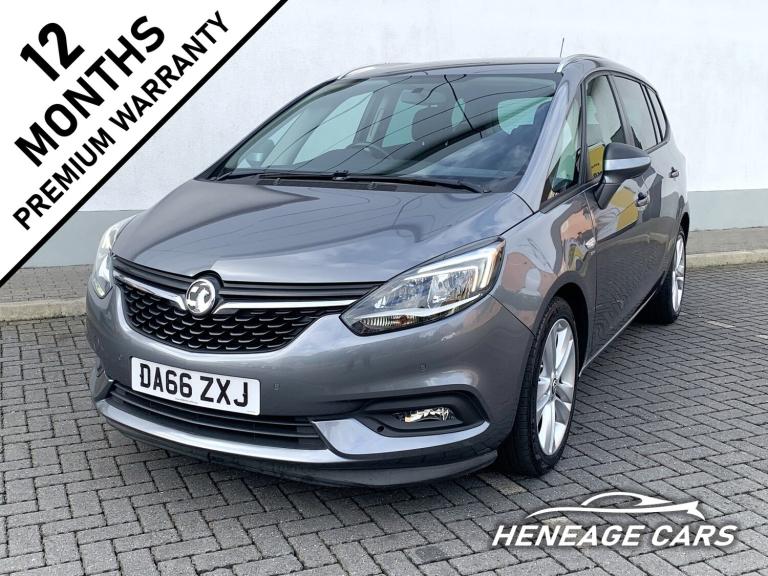 2016 (66) Vauxhall Zafira Tourer 1.4 Turbo SRi Petrol 5-Door