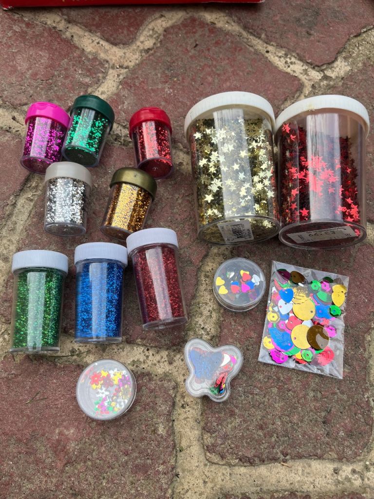 Arts and crafts glitter 