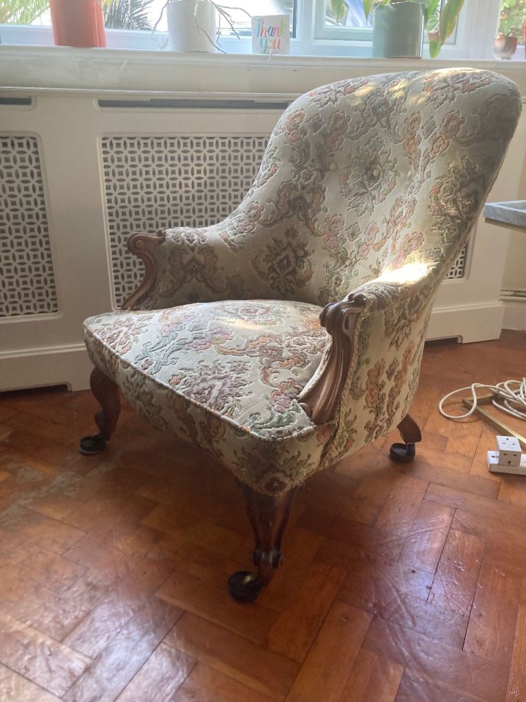 Beautiful good quality heavy armchair 