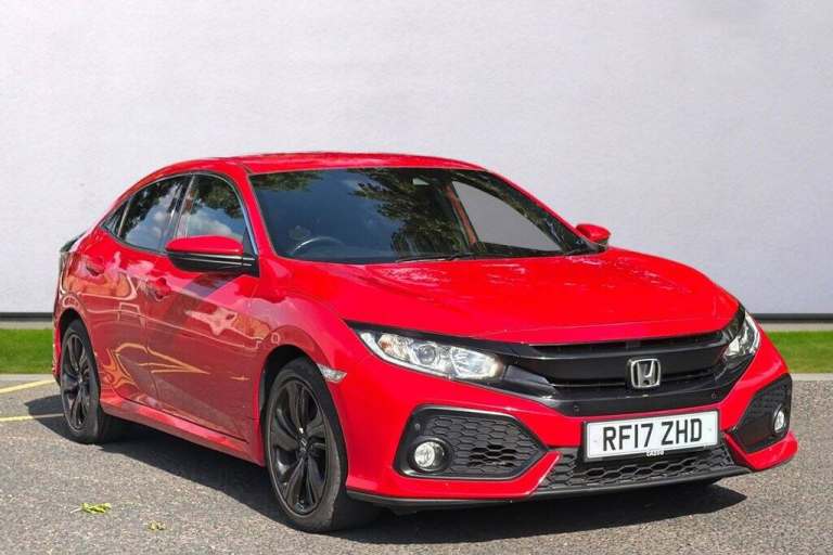 2017 Honda Civic 1.0 VTEC Turbo SR Hatchback 5dr Petrol CVT Euro 6 (s/s) (129 ps) Hatchback Petro...