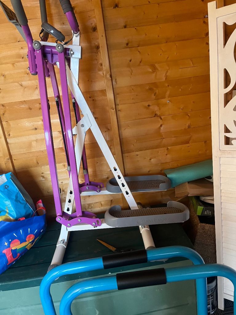 Cross running machine 