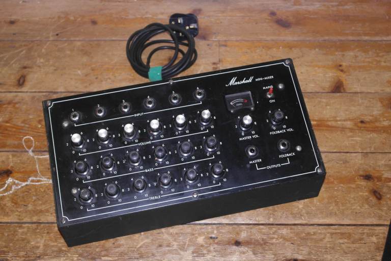 1970s Marshall mini mixer