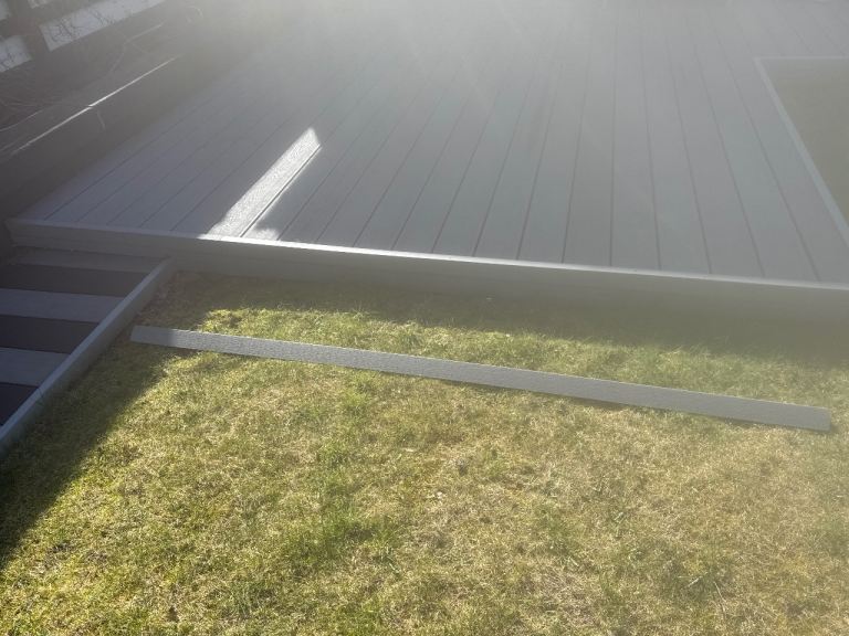 Decking trim