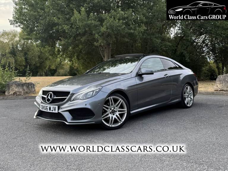 66 2016 Mercedes-Benz E350d 3.0 V6 AMG Line Sport Edition Premium Coupe TOP SPEC