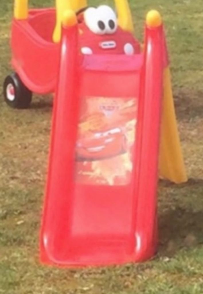 Garden Toy Slide (Cars)