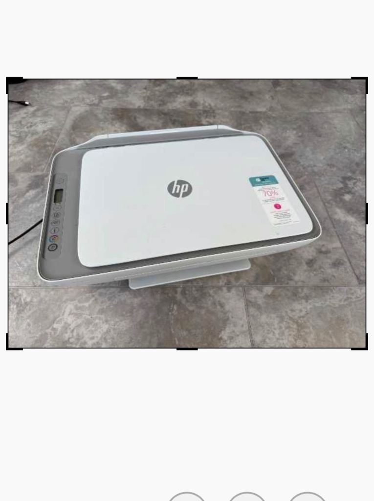 White HP 2720 Printer