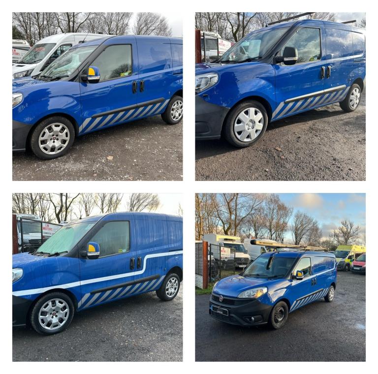 4X FIAT DOBLO 1.3 MULTIJET SX SWB II 90 L1H1 PANEL VAN 2015 65 REG