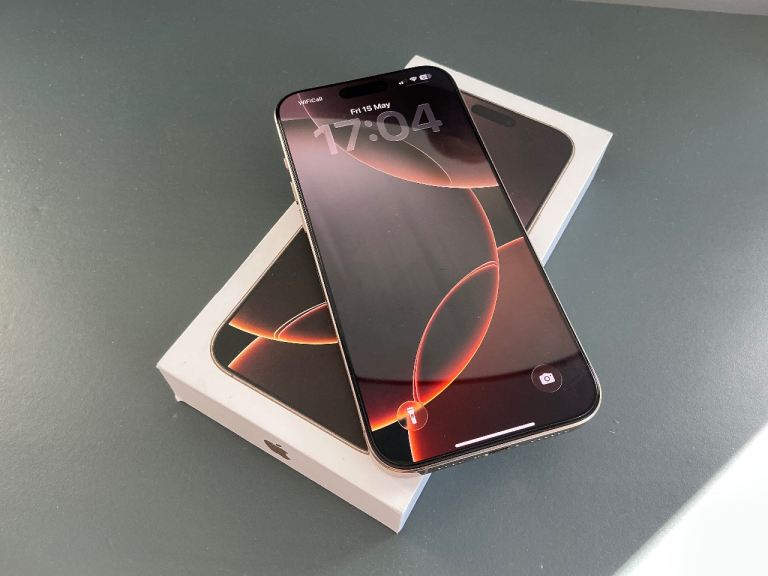 iPhone 16 Pro Max 256GB Desert Titanium- Apple Warranty