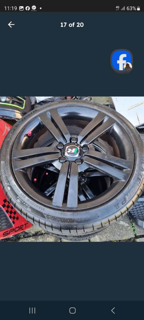 4x 18 inch Alloy wheels (vw, Audi, seat, skoda)