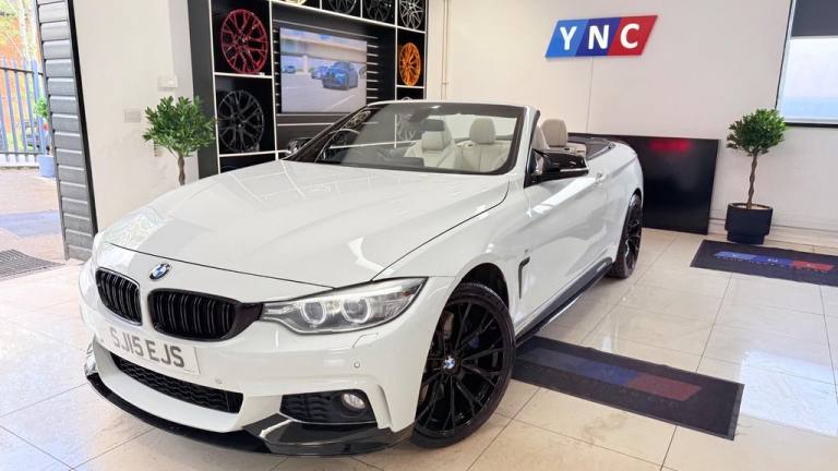 2015 BMW 4 Series 435d xDrive M Sport 2dr Auto CONVERTIBLE DIESEL Automatic