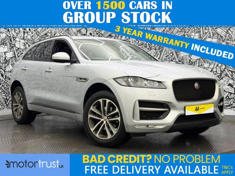 2018 Jaguar F-Pace 2.0 D180 R-Sport SUV 5dr Diesel Auto AWD Euro 6 (s/s) (180 ps) ESTATE Diesel A...