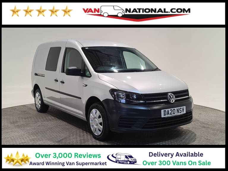 2020 Volkswagen Caddy Maxi 2.0 TDI C20 102 BHP MAXI COMBI VAN L2 LWB Crew Van Diesel Manual