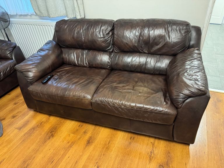 FREE pure leather sofas