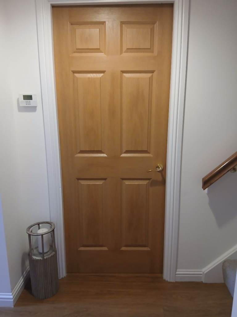 Oak effect internal doors