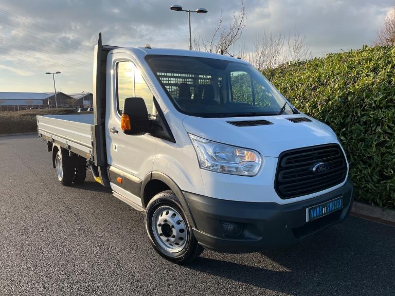 2015 Ford Transit 2.2 TDCi 350 EX LWB 4.2M BED FACTORY DROPSIDE Diesel