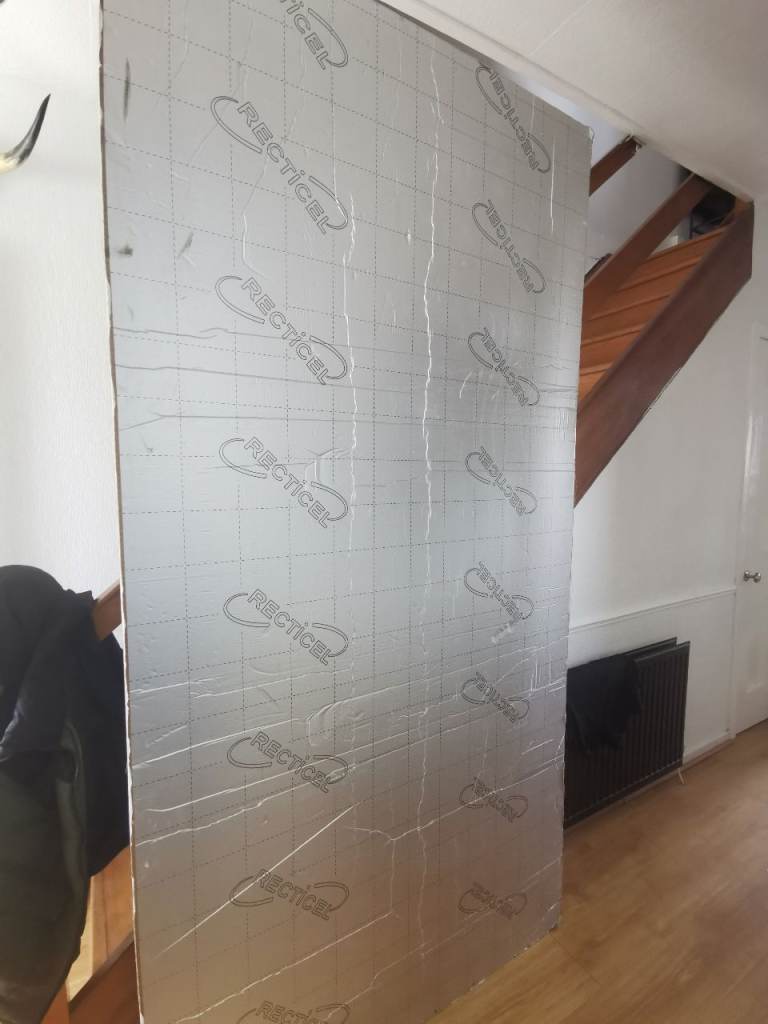 Recticel Insulation Board (Foil Backed) – Good Condition