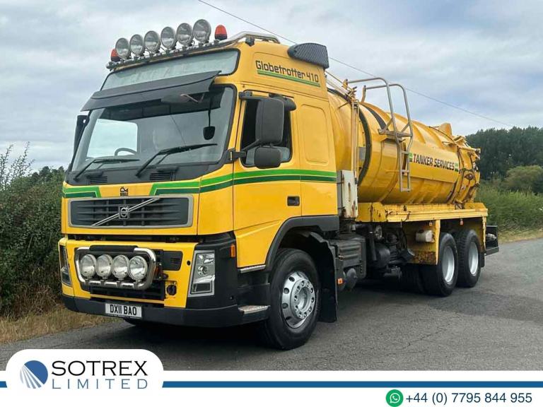 Volvo FM410 6 X 4 Vacuum / Jetting Tanker