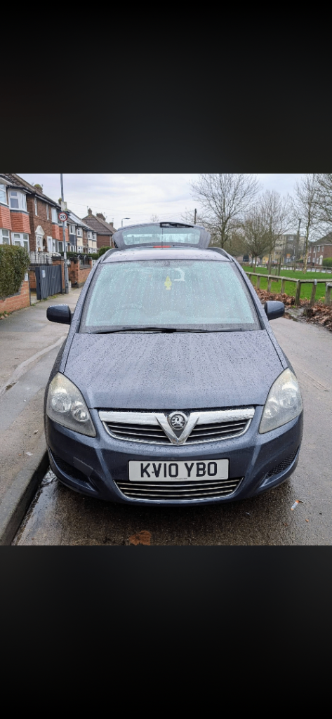 Vauxhall, ZAFIRA, MPV, 2010, Manual, 1598 (cc), 5 doors