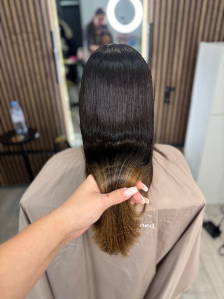 Hair straightening, botox, keratin, nanoplastics, lamination, cold restoration