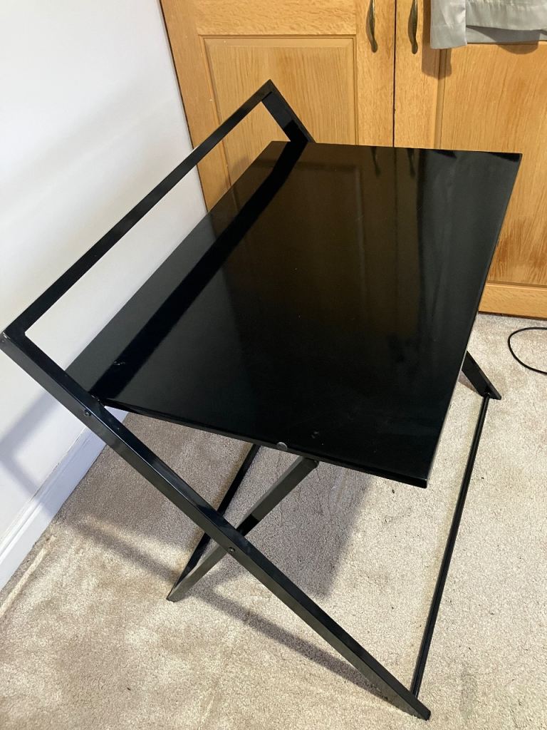 Black Work Desk 