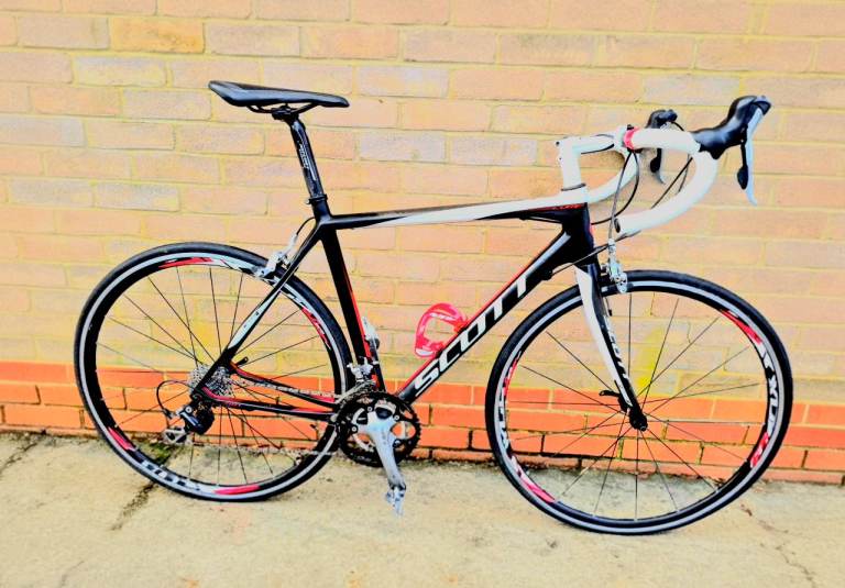 SCOTT SDS TIAGRA GROUPSET FULLCARBON ROAD BIKE 56CM"22 LG FRAME 