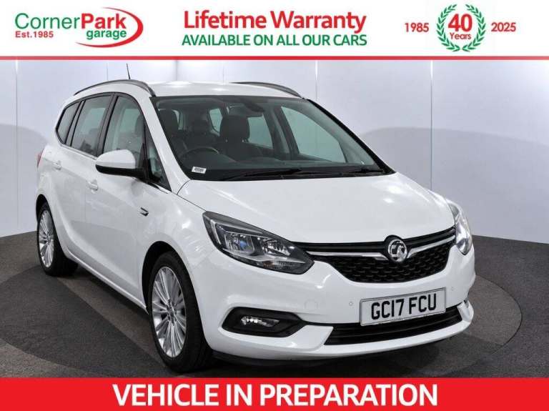 2017 Vauxhall Zafira Tourer 1.4i Turbo SRi MPV 5dr Petrol Manual Euro 6 (140 ps) MPV Petrol Manual