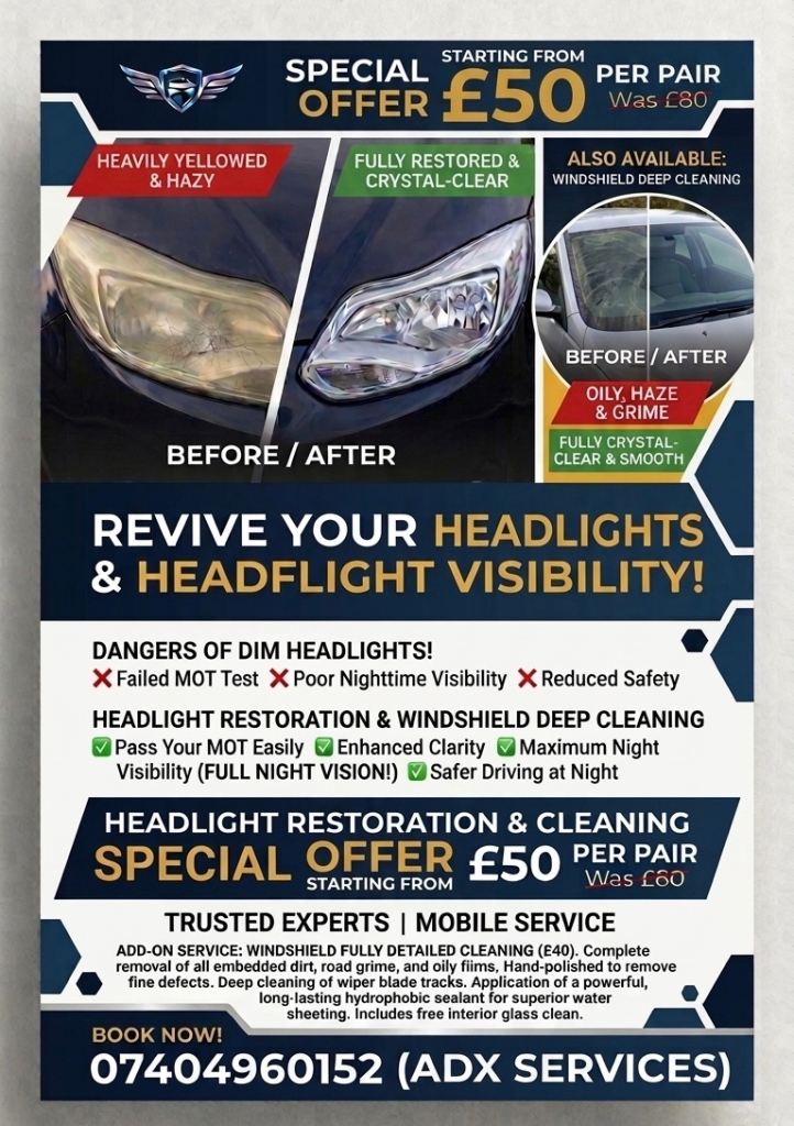Headlight Restoration 