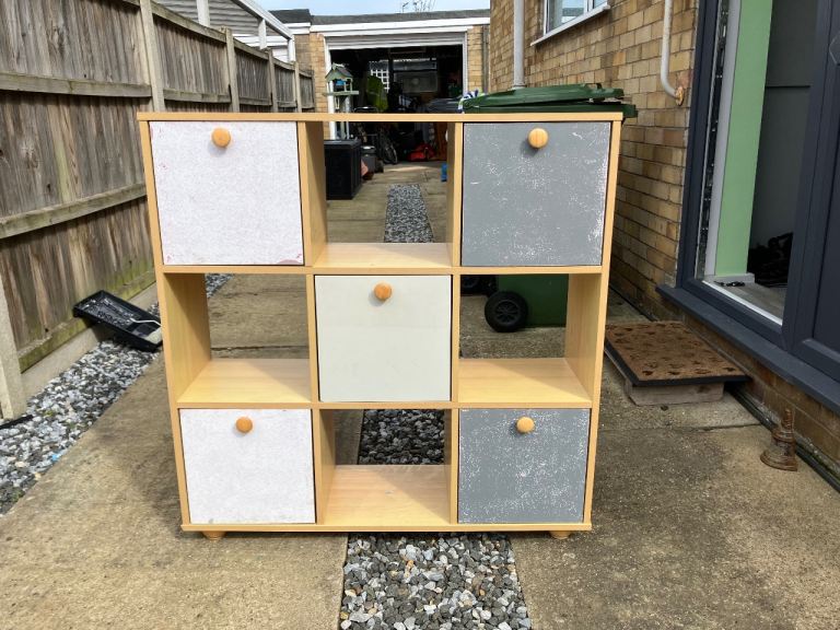 Storage Cube and Bedside Drawers