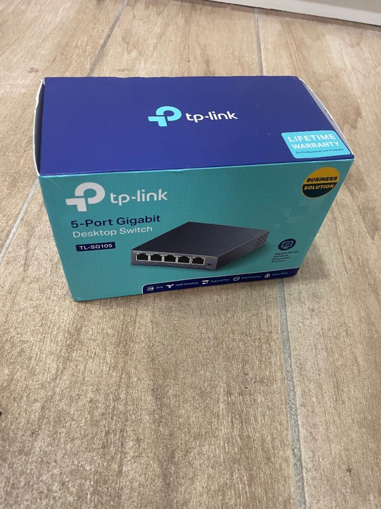 tp-link 5-Port Gigabit Desktop Switch TL-SG105