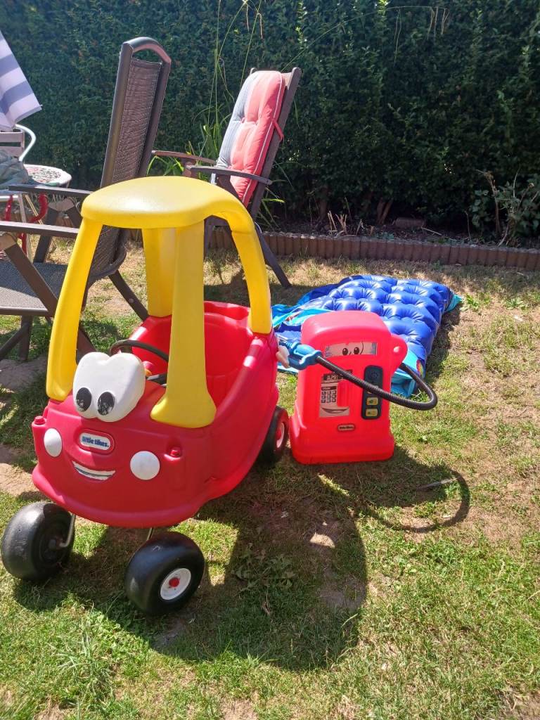 Little Tikes Cozy Coupe Ride-On Car – Red & Yellow, Good Condition