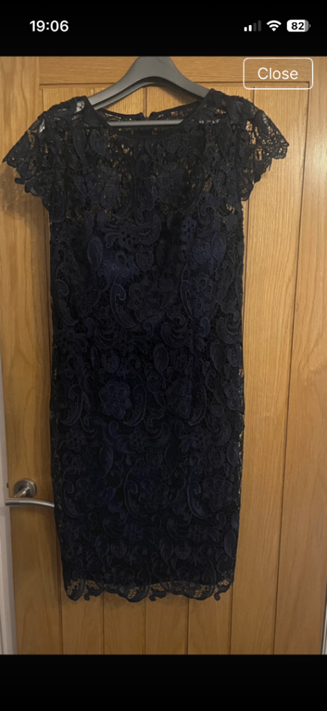 Navy lace Dress