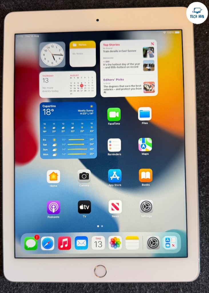 Apple iPad Air 2 128gb White/Silver Very Good Condition