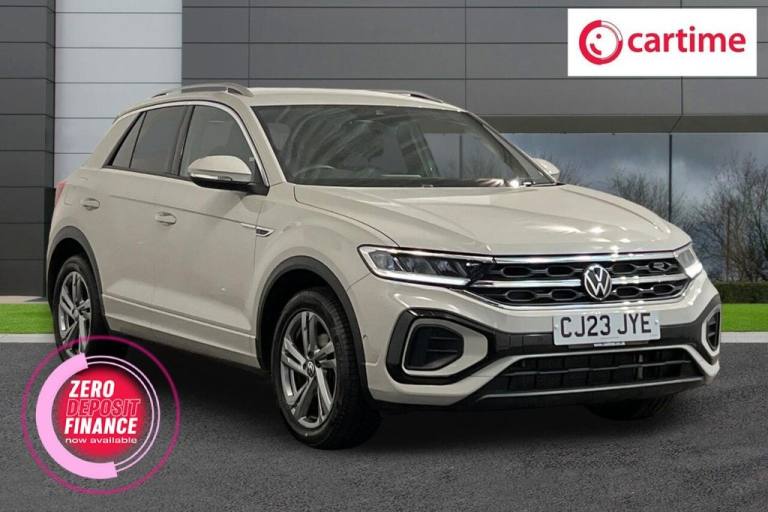 2023 23 VOLKSWAGEN T-ROC 1.5 TSI R-LINE SUV 5DR PETROL MANUAL EURO 6 (S/S) (150 