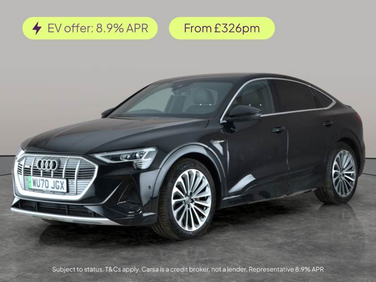 2020 Audi e-tron 55 S line Sportback 5dr Electric Auto quattro 95kWh (408 ps) - ADJUSTABLE S Suv ...