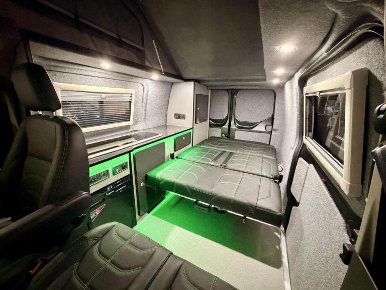 2019 Ford Transit Custom Camper Van Conversion 4 berth with 2.0 Diesel Limited Camper Van With Po...